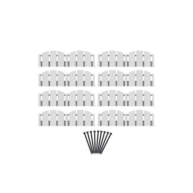 Dimex 10 Ft. White No Dig Decorative Landscape Edging Kit - photo 2 Dimex 10 Ft. White No Dig Decorative Landscape Edging Kit - photo 2