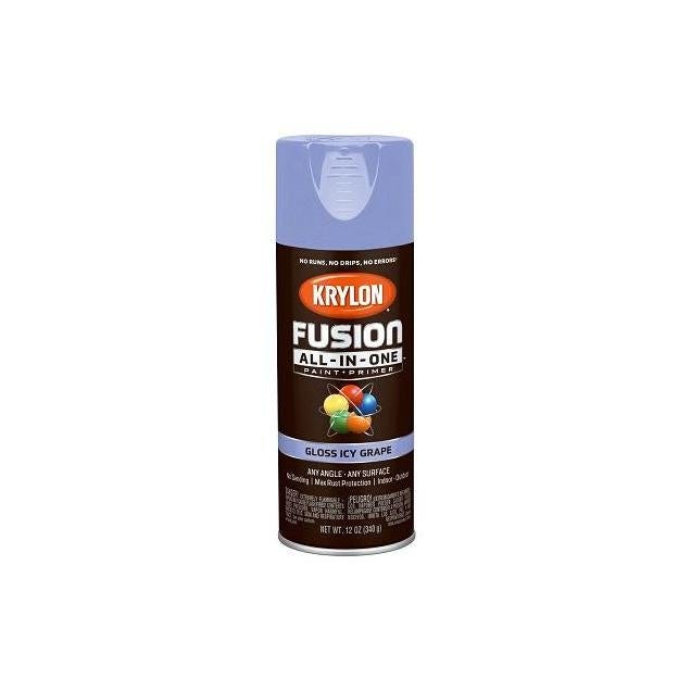 Krylon Fusion 12 Oz. Gloss Icy Grape All-In-One Spray Paint + Primer
