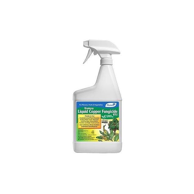 Monterey 32 Oz. Liquid Copper Ready To Use Trigger Spray Fungicide Monterey 32 Oz. Liquid Copper Ready To Use Trigger Spray Fungicide