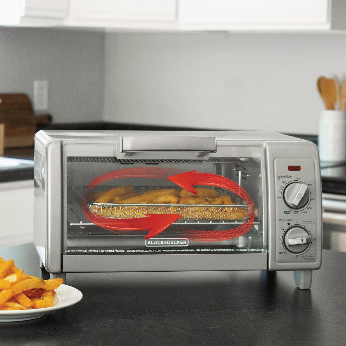 Black & Decker Crisp 'N Bake 4-Slice Toaster Oven - photo 2 Black & Decker Crisp 'N Bake 4-Slice Toaster Oven - photo 2