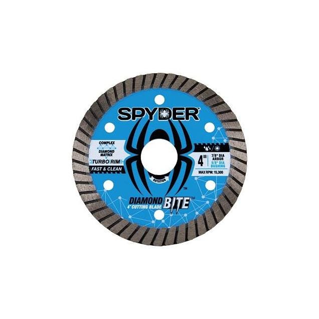 Spyder 4 In. Masonry Continuous Turbo Cutting Wheel