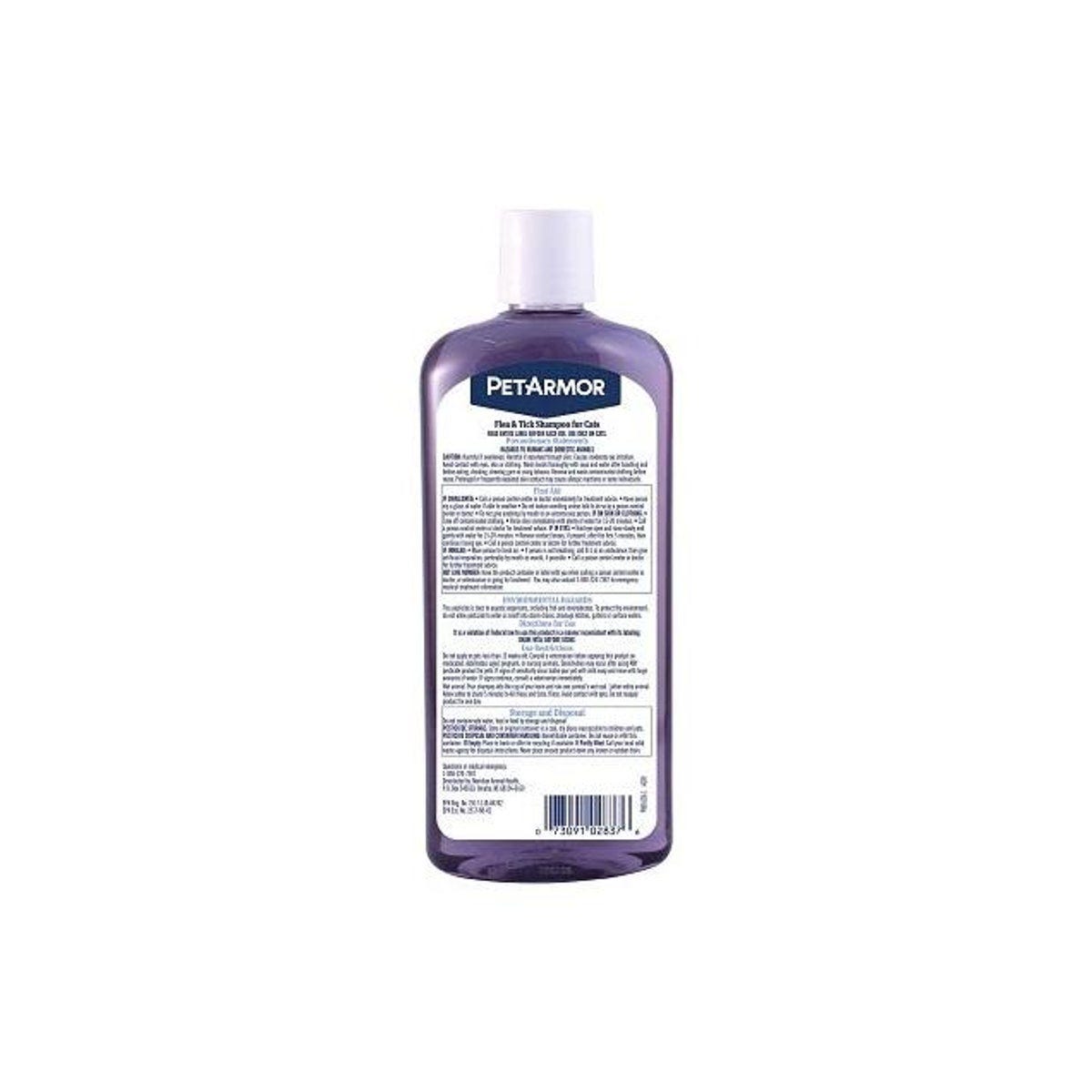 PetArmor 12 Oz. Coconut Berry Scent Flea & Tick Shampoo for Cats - photo 2 PetArmor 12 Oz. Coconut Berry Scent Flea & Tick Shampoo for Cats - photo 2