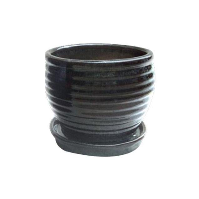 Trendspot 6 In. Drip Green Honey Jar Planter Trendspot 6 In. Drip Green Honey Jar Planter