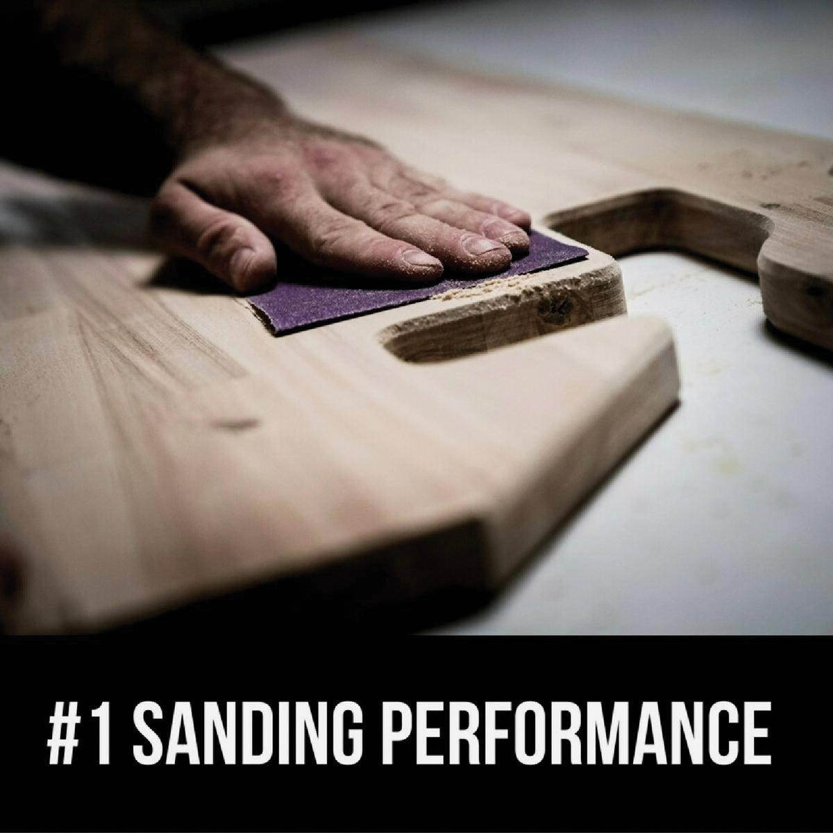 3M Pro Grade Precision 3-2/3 In. x 9 In. 220 Grit 1/3 Sheet Sandpaper with No-Slip Grip Backing (6-Pack) - photo 5