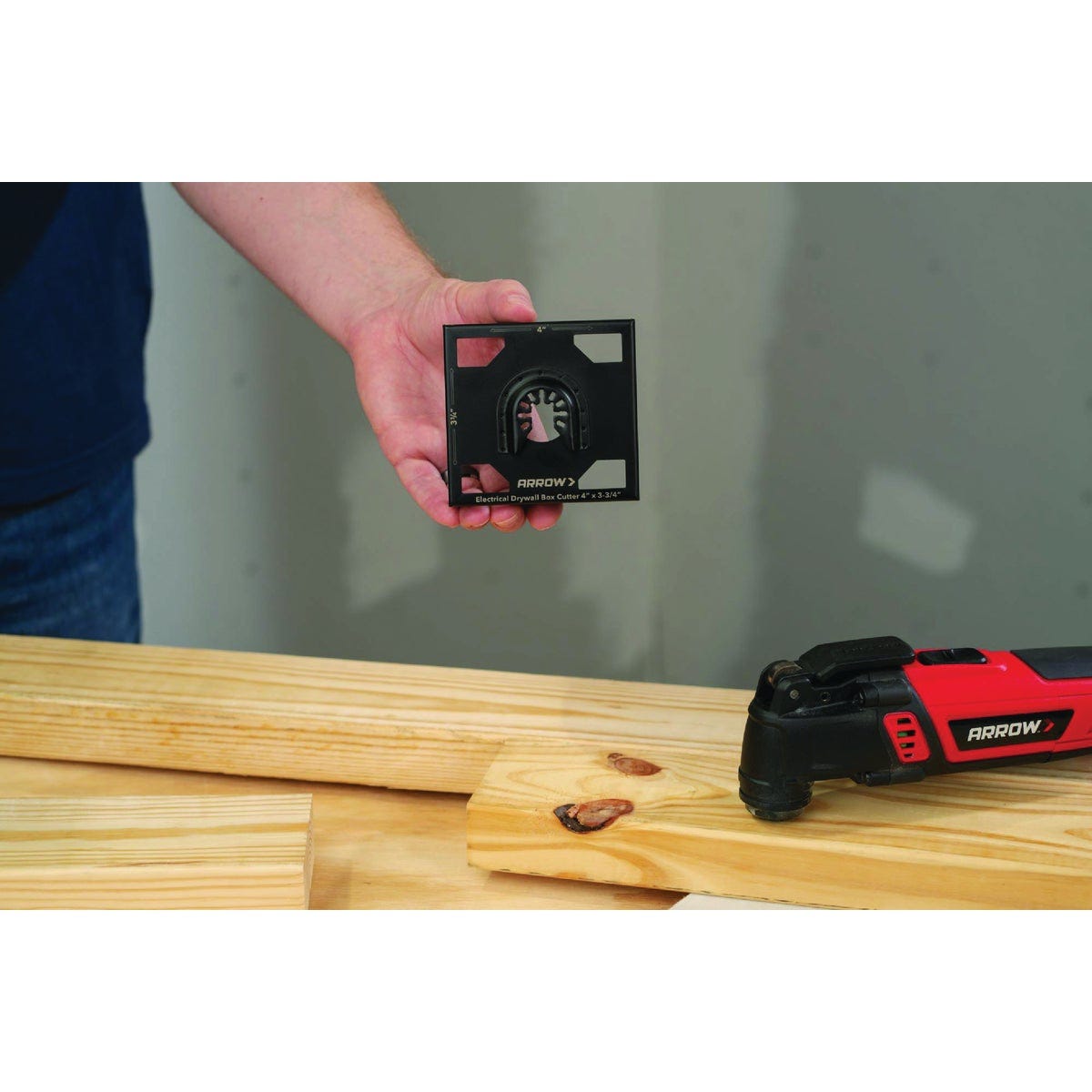 Arrow 2-7/8 In. x 3-3/4 In. Single Gang Box Cutter - photo 5 Arrow 2-7/8 In. x 3-3/4 In. Single Gang Box Cutter - photo 5
