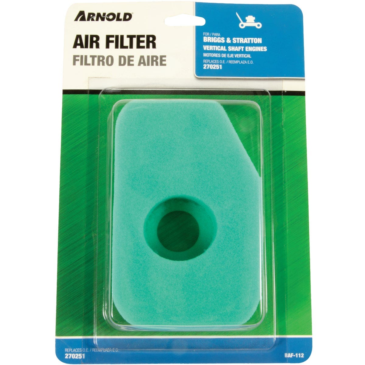 Arnold Briggs & Stratton 3 To 4 HP Plastic Engine Air Filter - photo 2 Arnold Briggs & Stratton 3 To 4 HP Plastic Engine Air Filter - photo 2