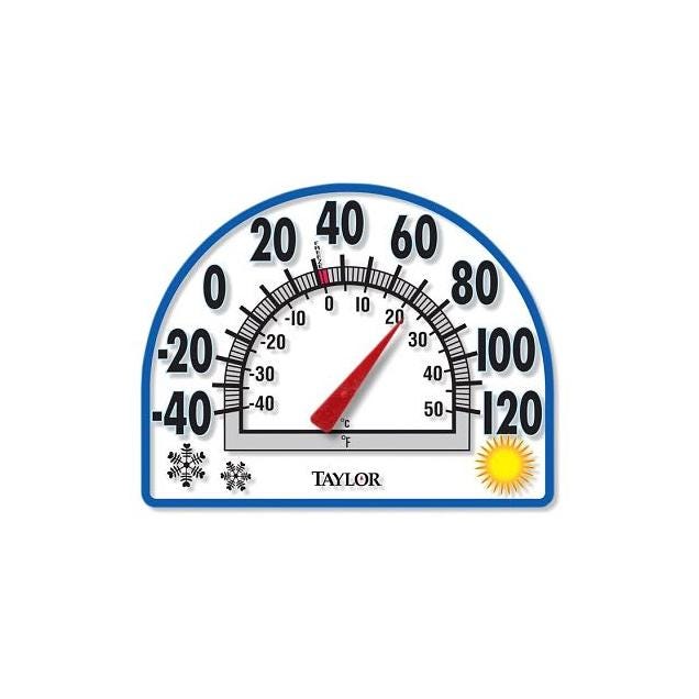 Taylor 5-1/2 In. Window Cling Thermometer