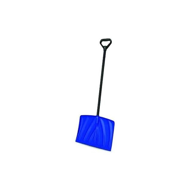 Suncast 18 In. Poly-Coated Snow Shovel With D-Grip Handle