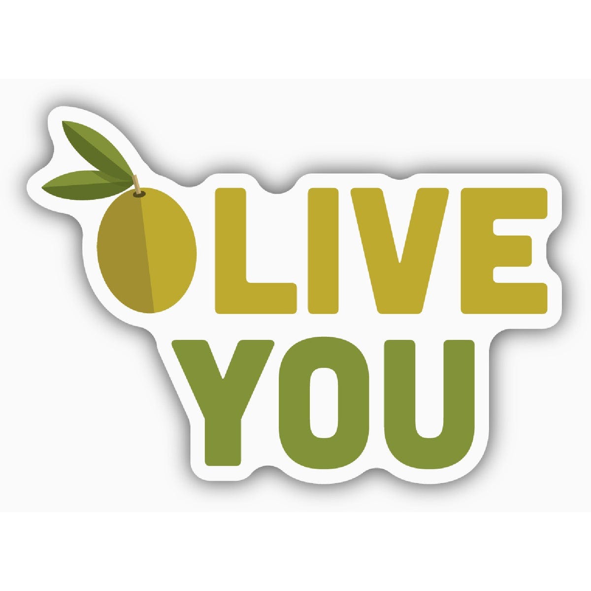 Stickers Northwest Olive You Sticker