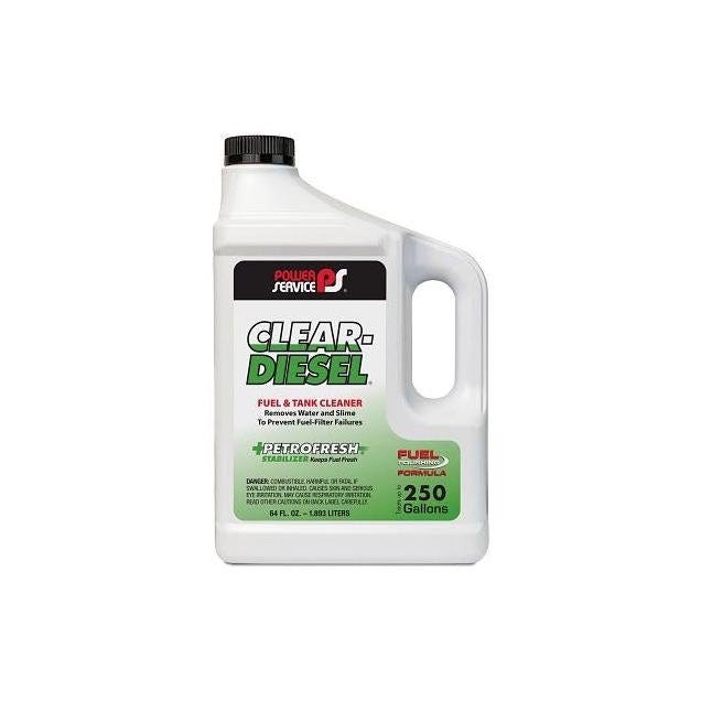 Power Service 64 Oz. Clear Diesel Fuel & Tank Cleaner
