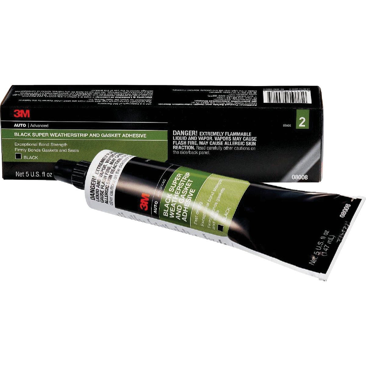 3M 5 Oz. Black Super Weatherstrip & Gasket Adhesive - photo 2