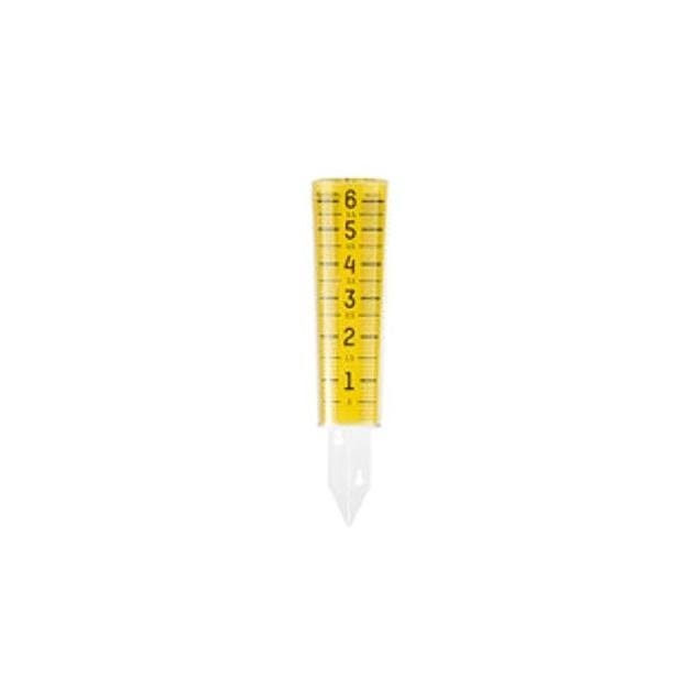 Taylor 6 In. Capacity Yellow Plastic Rain Gauge Taylor 6 In. Capacity Yellow Plastic Rain Gauge