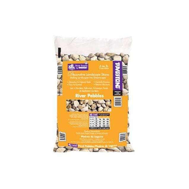 Pavestone 0.5 Cu. Ft. Decorative Landscape River Pebbles Pavestone 0.5 Cu. Ft. Decorative Landscape River Pebbles
