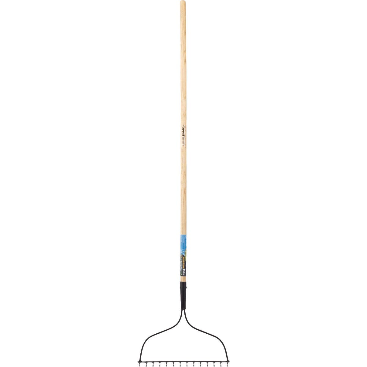 Green Thumb Bow Rake with 51 In. Wood Handle (14-Tine) Green Thumb Bow Rake with 51 In. Wood Handle (14-Tine)
