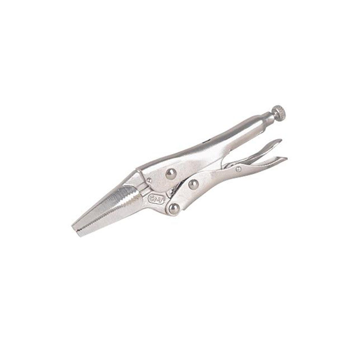 Master Mechanic 6 In. Long Nose Locking Pliers