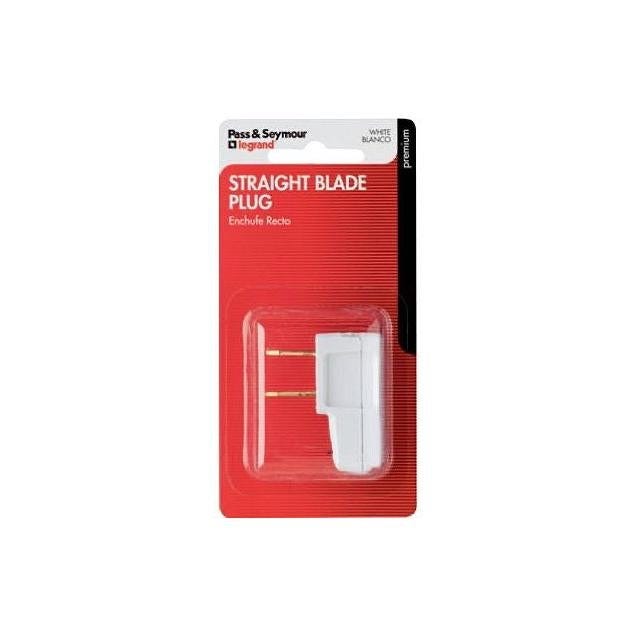 Legrand Pass & Seymour 15A White Right Angle Quick Attach Plug Legrand Pass & Seymour 15A White Right Angle Quick Attach Plug