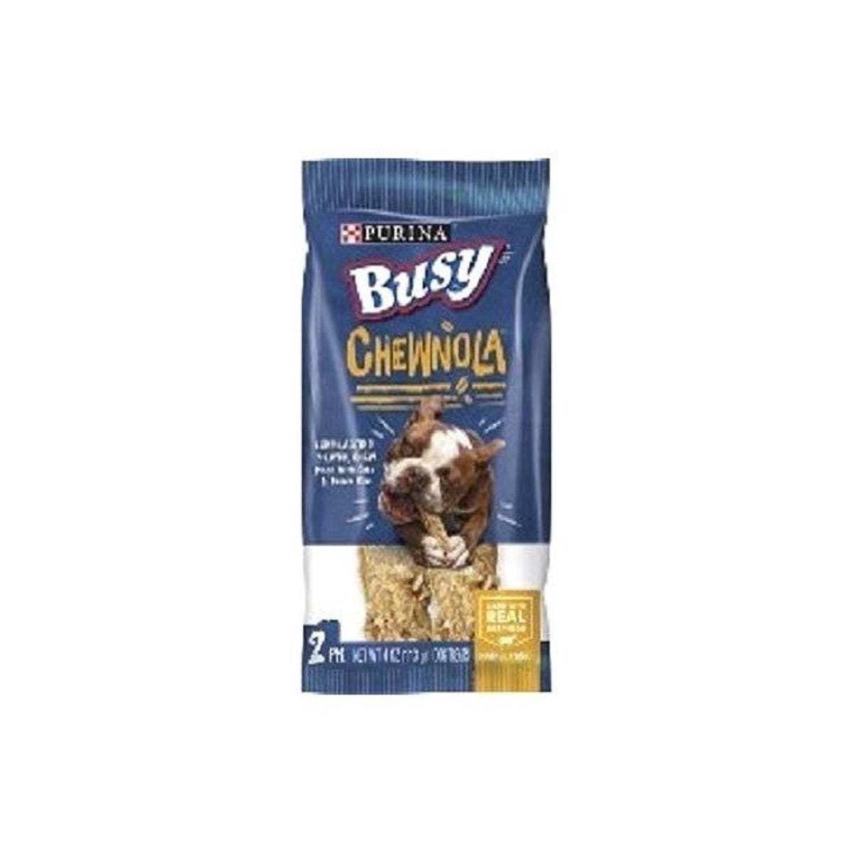 Purina 2-Pack 4 Oz. Busy Chewnola Dog Treats