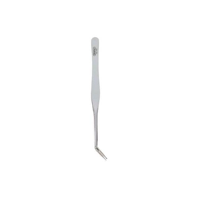 General Tools Curved Pointed-End Precision Steel Tweezer