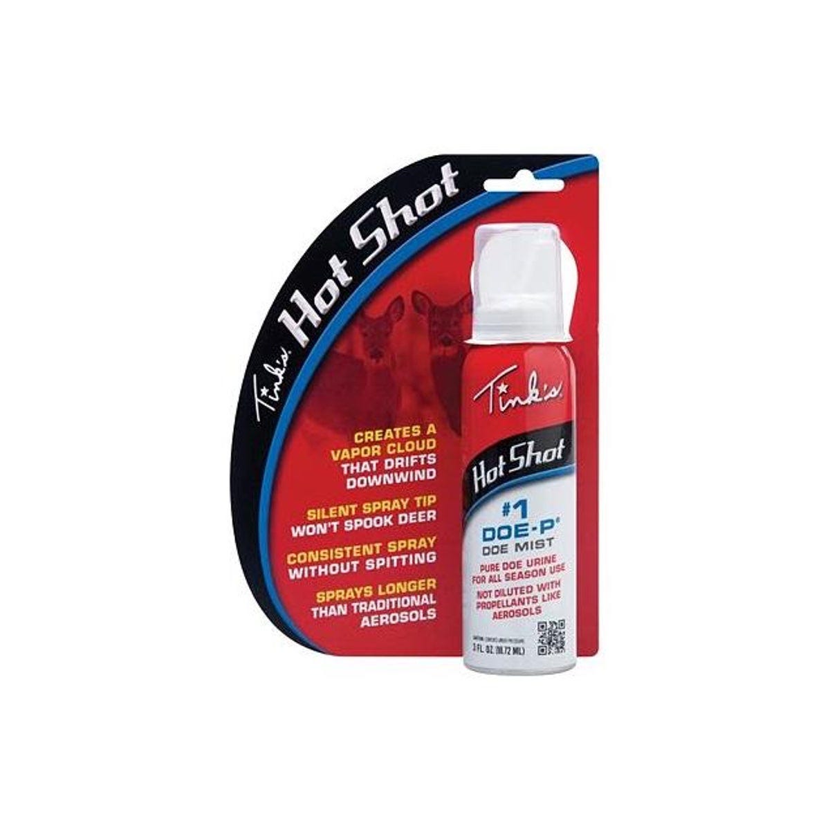 Tink's Hot Shot 3 Oz. #1 Doe-P Lure Mist