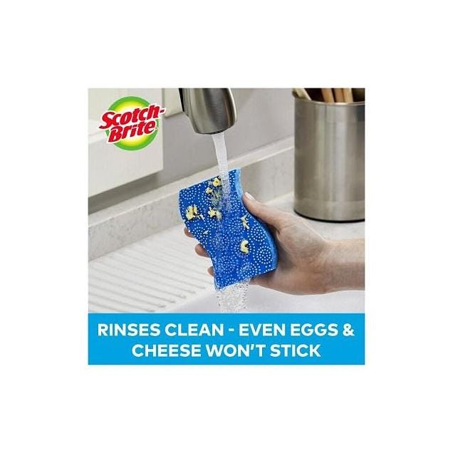 Scotch-Brite Scrub Dots Non-Scratch Scrub Sponge (6-Pack) - photo 4 Scotch-Brite Scrub Dots Non-Scratch Scrub Sponge (6-Pack) - photo 4