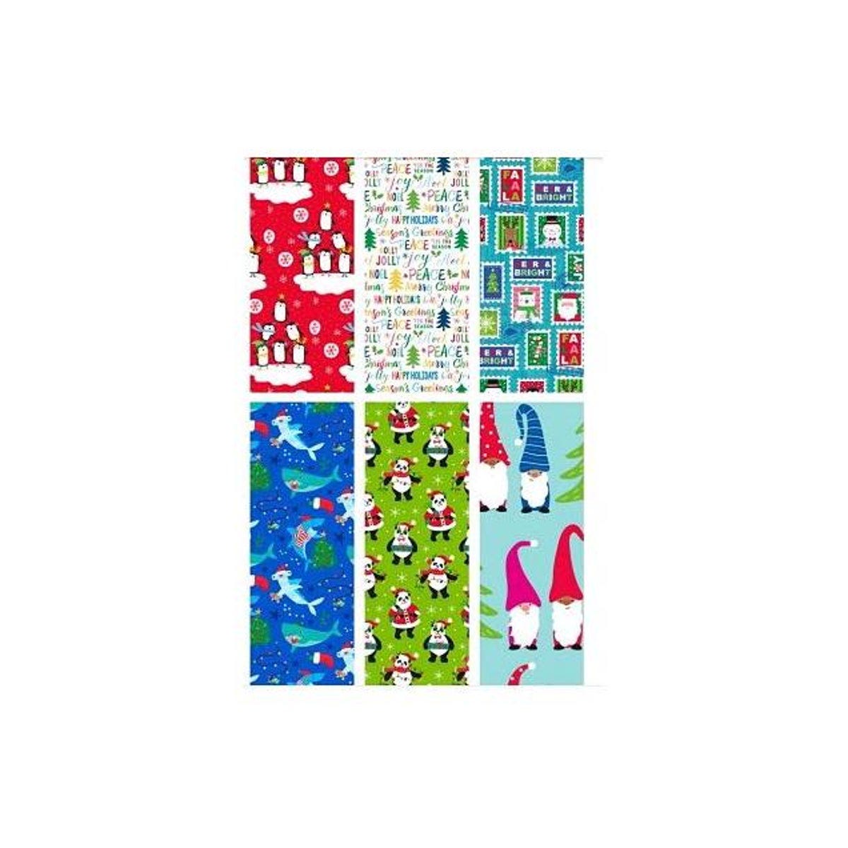 Papercraft 80 Sq. Ft. Juvenile Theme Christmas Wrapping Paper - photo 2