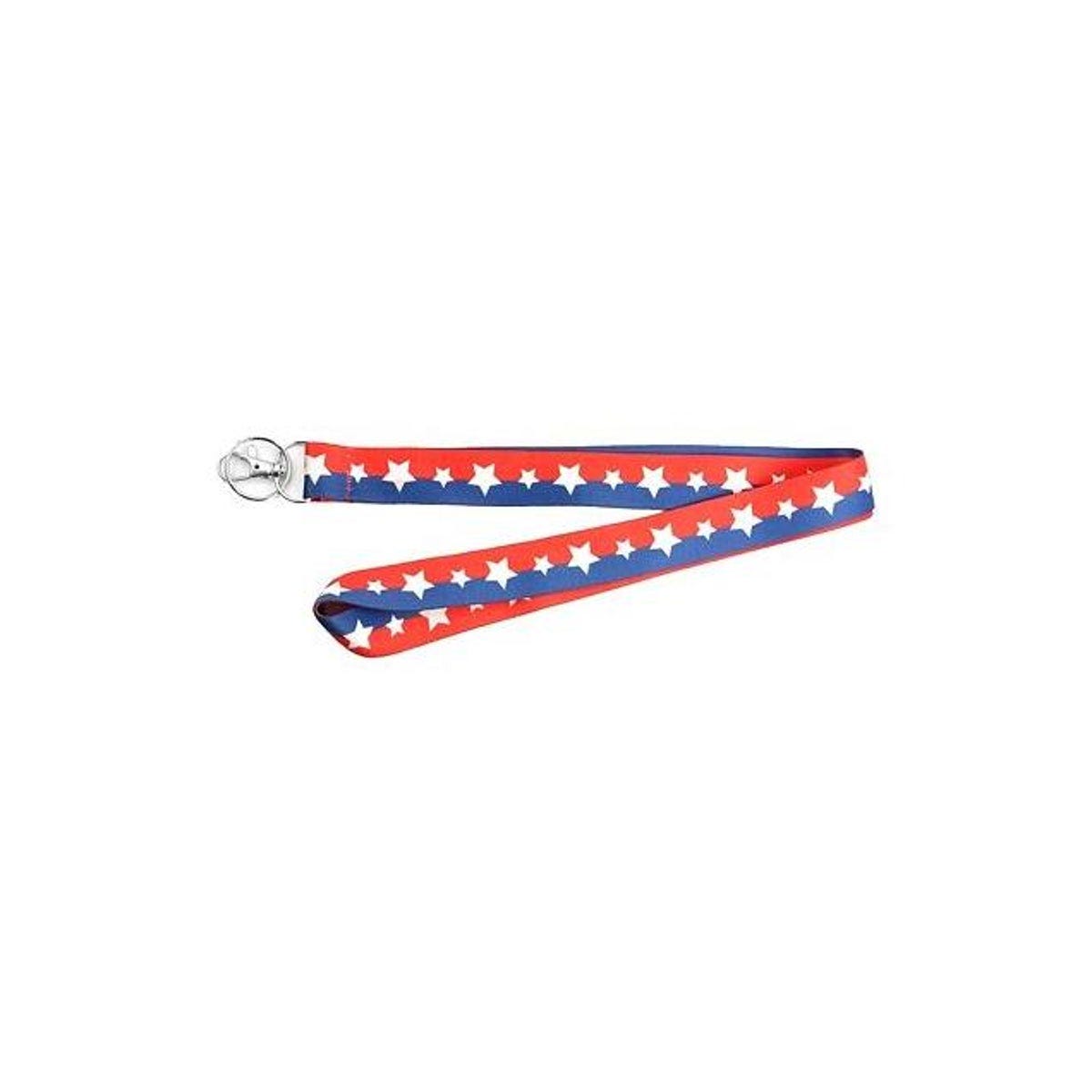Hy-Ko 1 x 18 In. Stars Lanyard with Metal Clip
