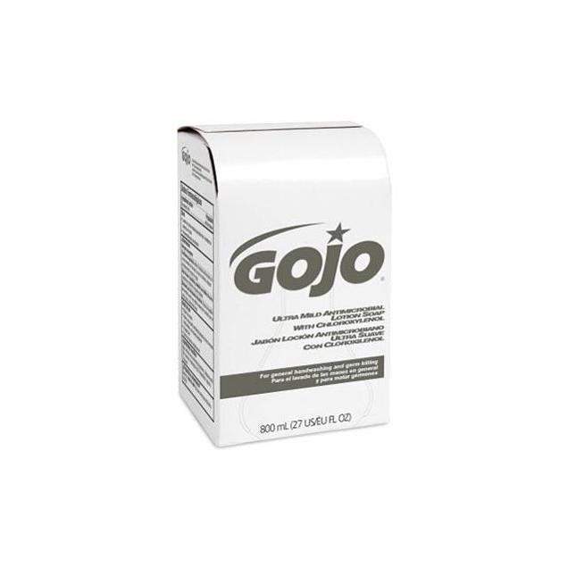 Gojo 800-mL Ultra Mild Antimicrobial Lotion Soap Refill
