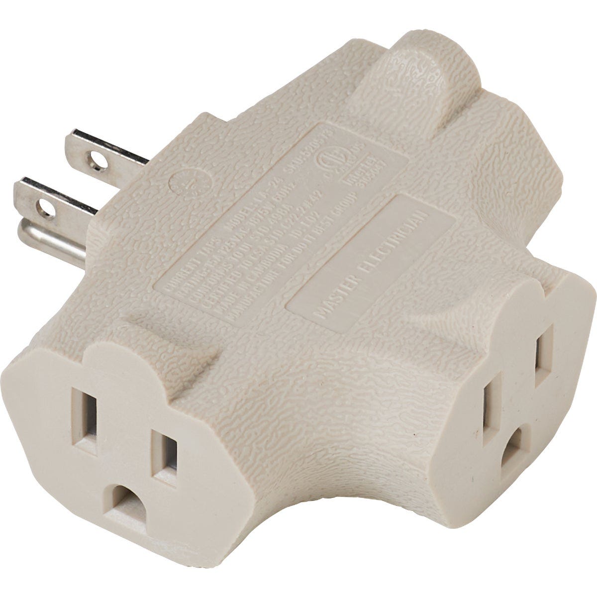 Do it Beige 15A 3-Outlet Tap - photo 2