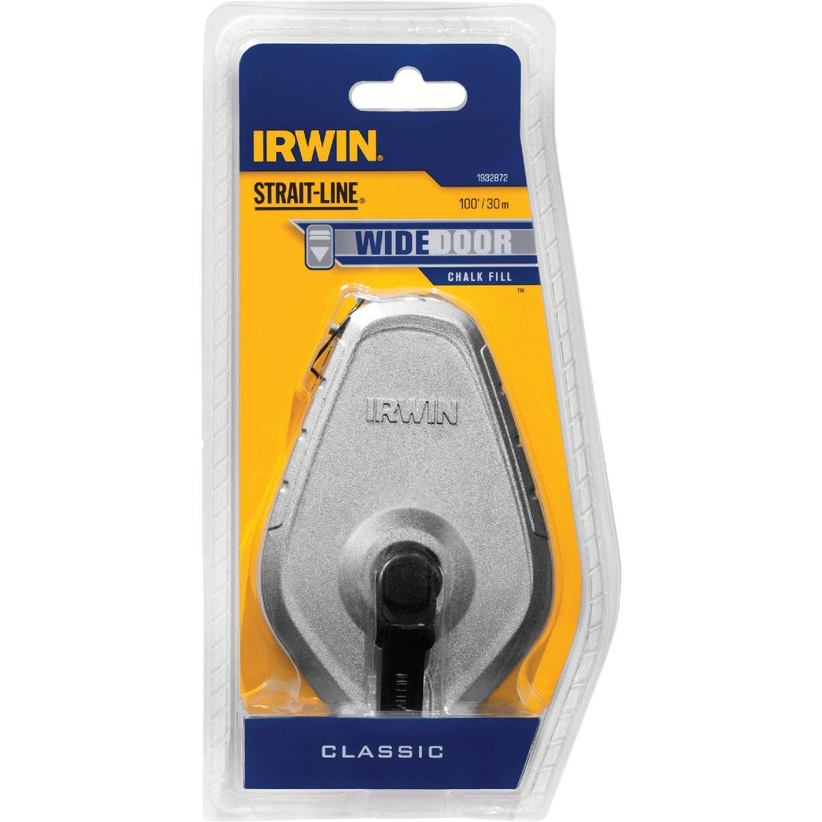 Irwin STRAIT-LINE 100 Ft. Classic Aluminum Chalk Line Reel - photo 2