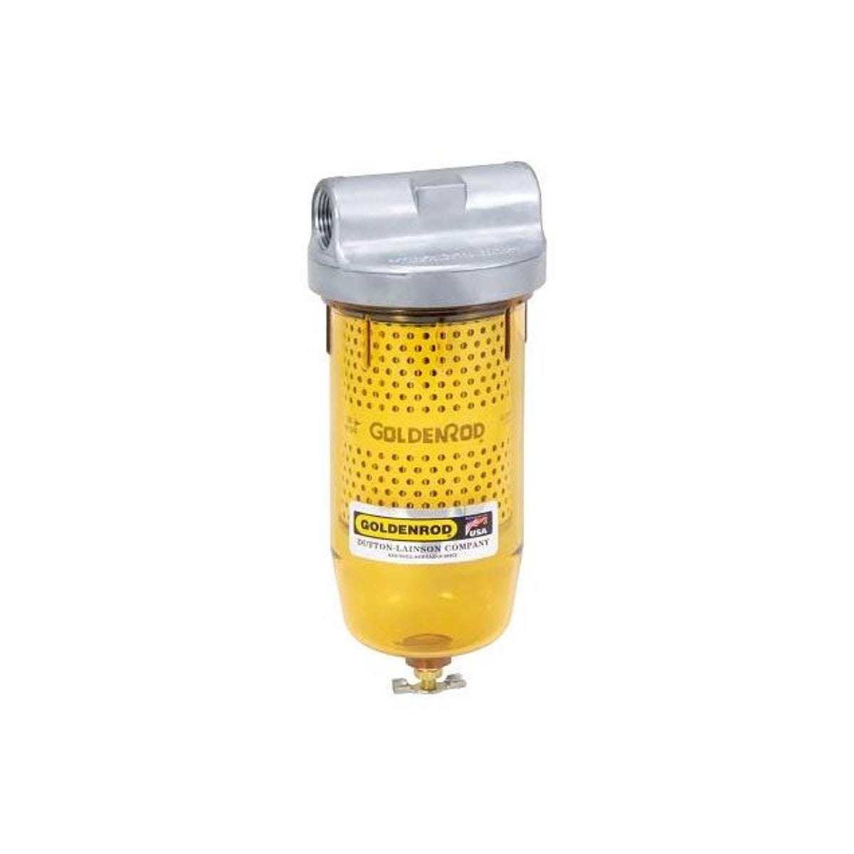 Dutton-Lainson Goldenrod 3/4 In. NPT Top Cap Fuel Tank Filter