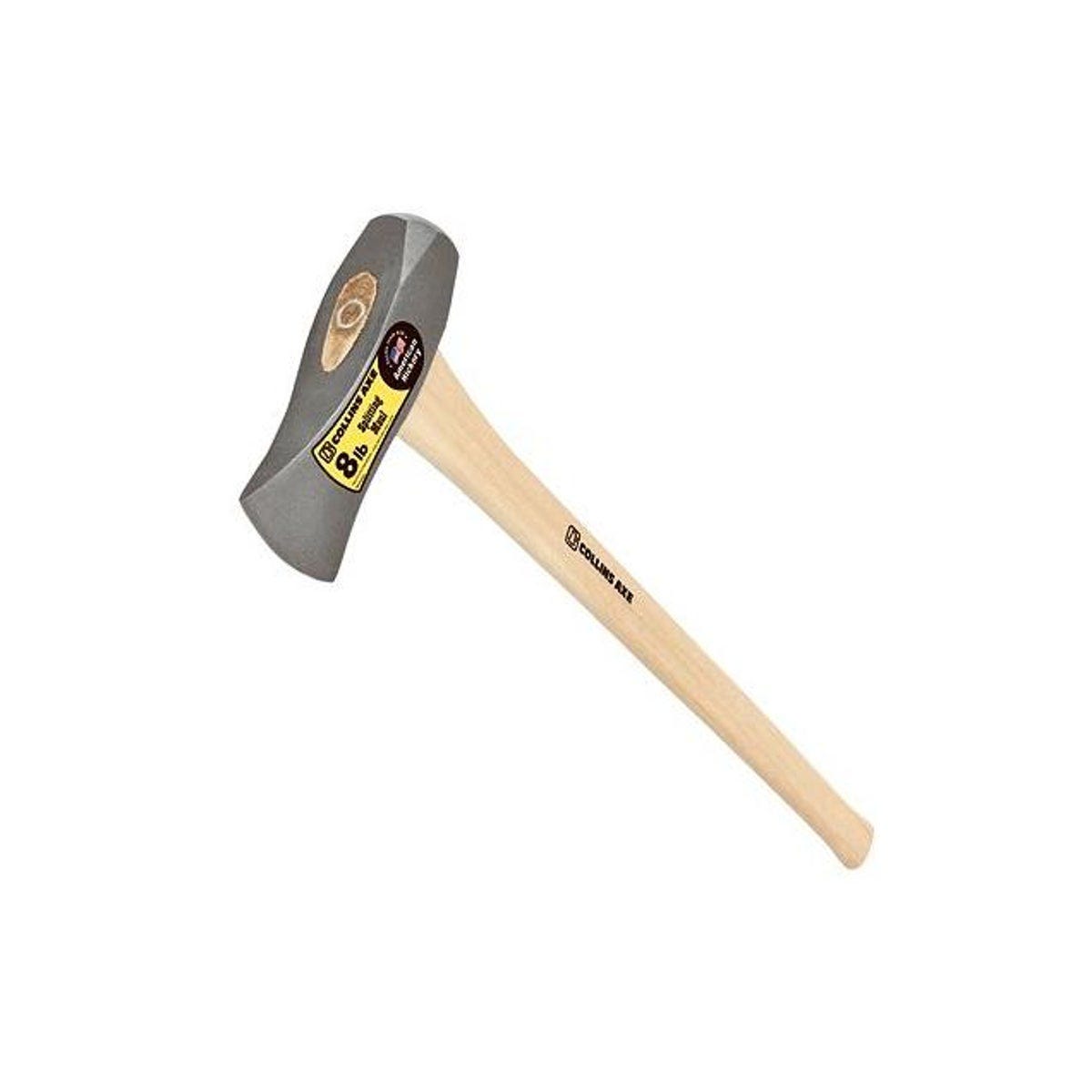 Collins 8 Lb. Axe Eye Splitting Maul with 36 In. American Hickory Handle