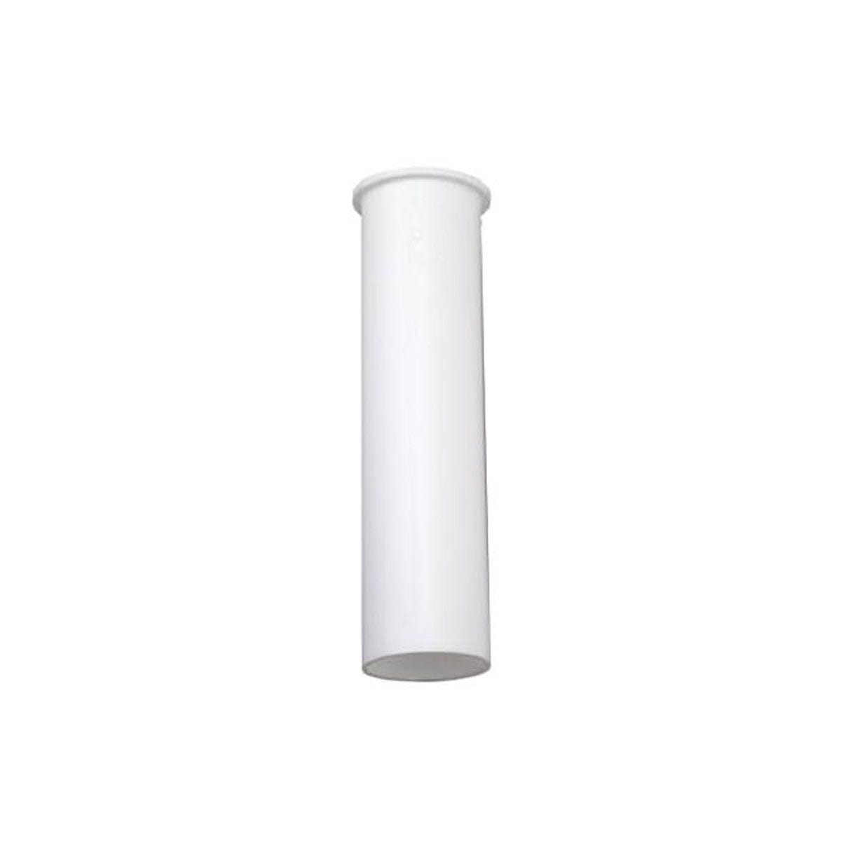 Master Plumber 1.5 In. x 6 In. White Plastic Flanged Kitchen Drain Tailpiece Master Plumber 1.5 In. x 6 In. White Plastic Flanged Kitchen Drain Tailpiece