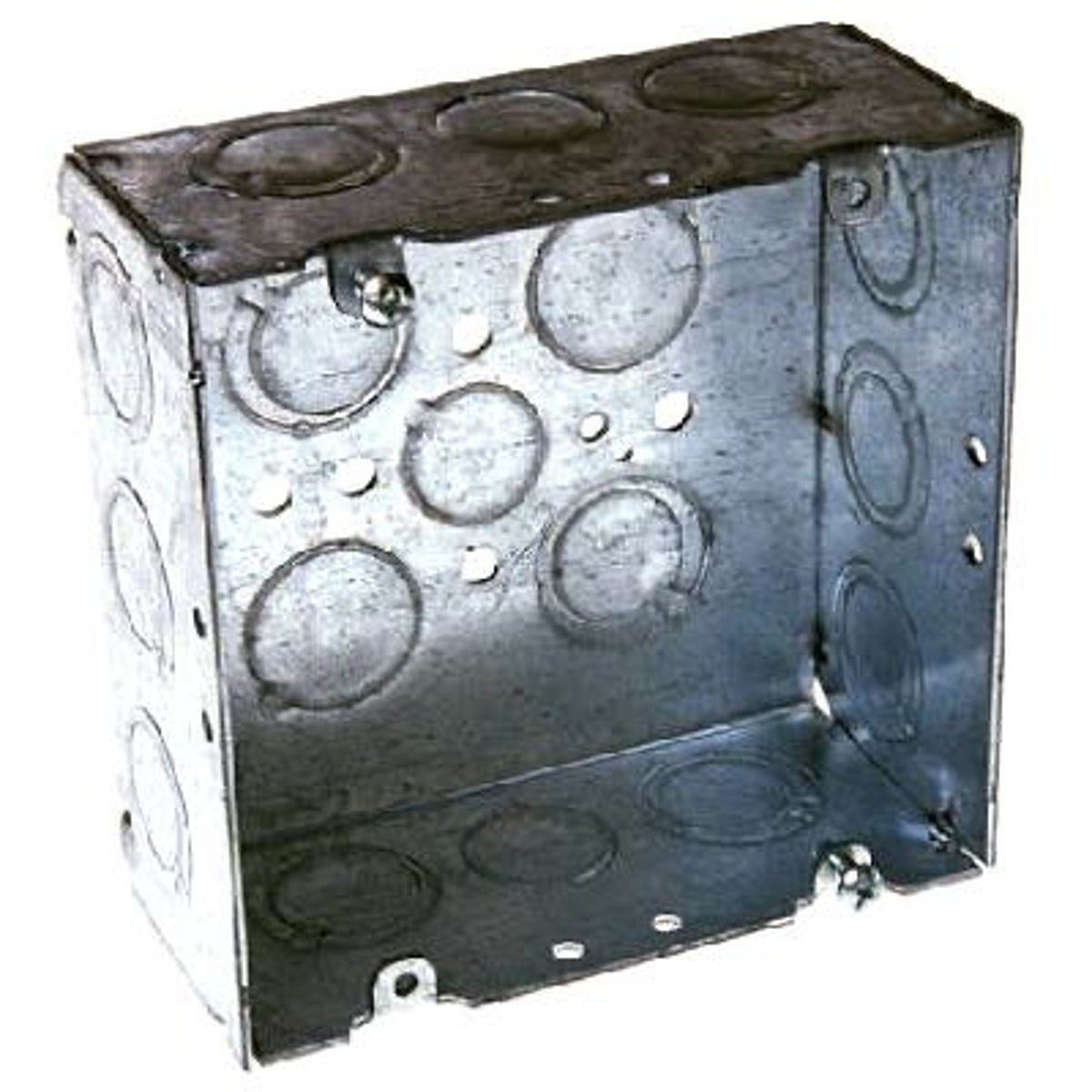 Raco 2-1/8 In. x 4-11/16 In. Steel Square Box