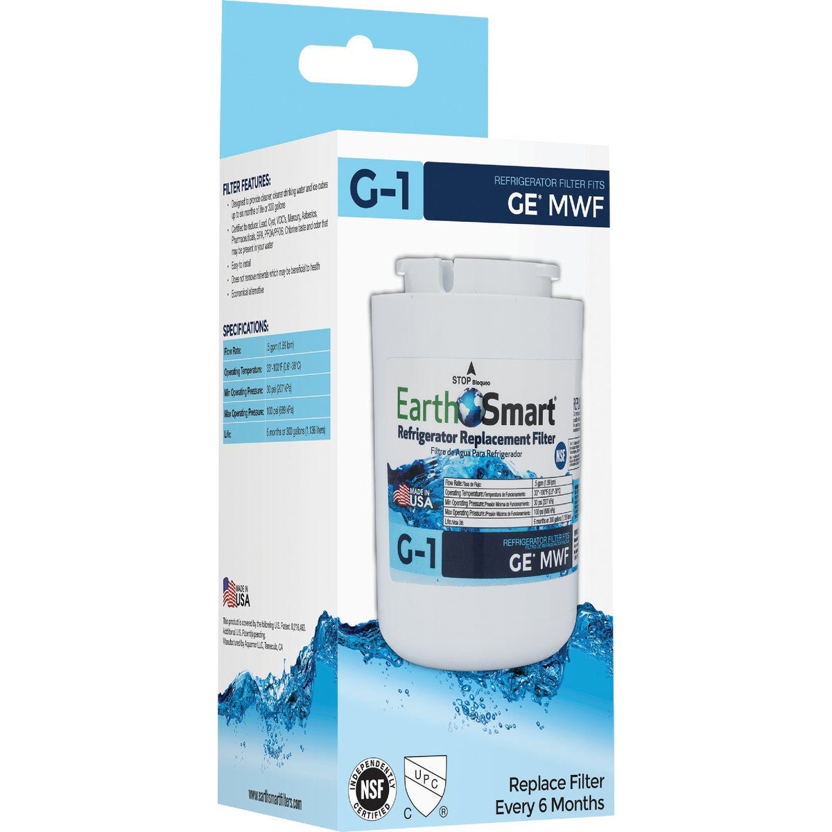 EarthSmart G-1 GE MWF Replacement Filter EarthSmart G-1 GE MWF Replacement Filter