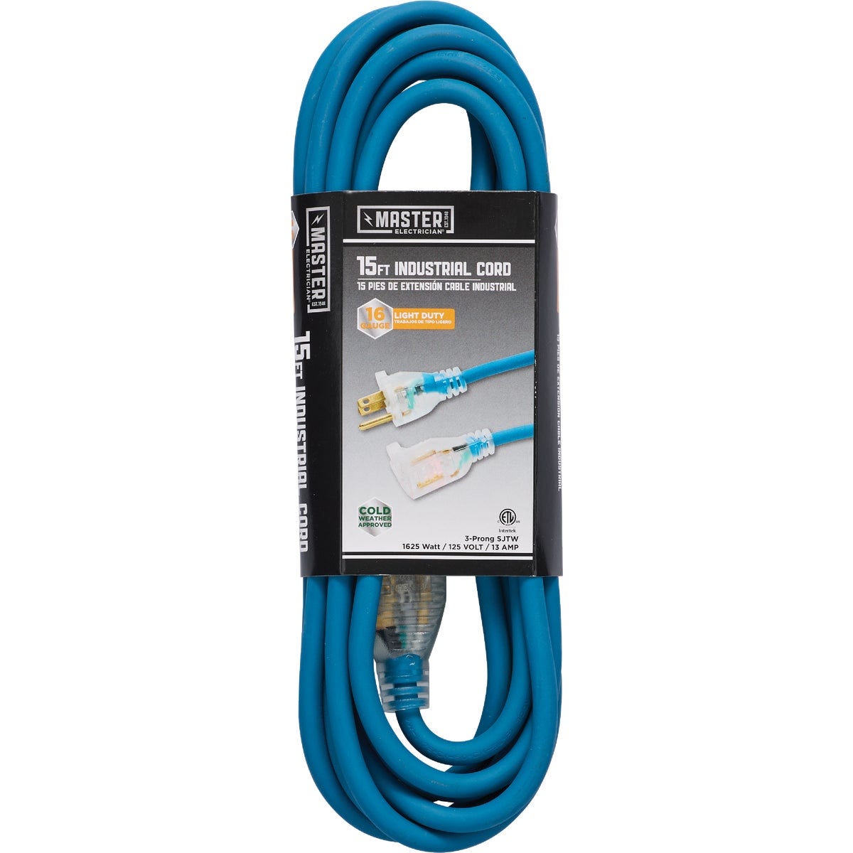 Do it Best 15 Ft. 16/3 Industrial Outdoor Extension Cord