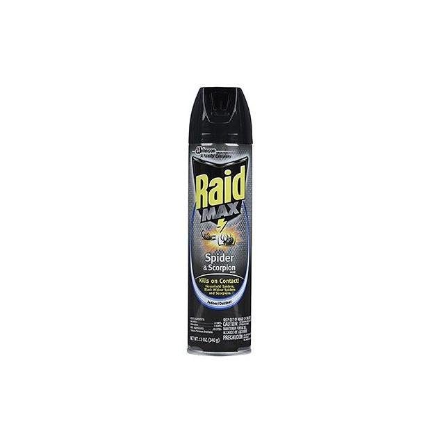 Raid Max 12 Oz. Spider & Scorpion Killer Raid Max 12 Oz. Spider & Scorpion Killer