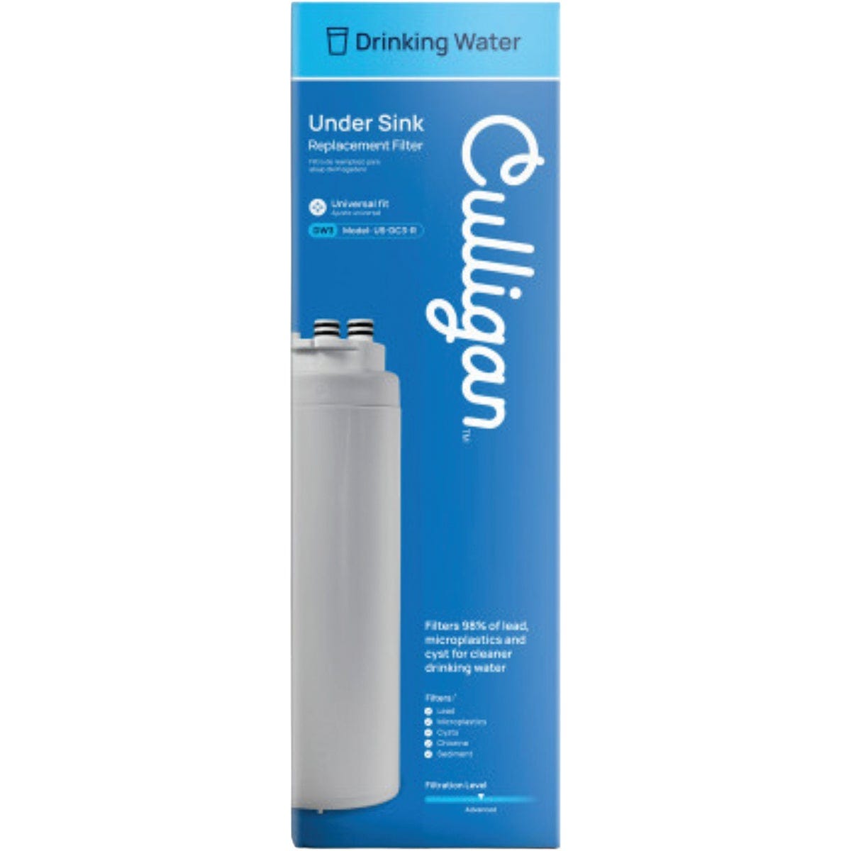 Culligan Direct Connect Under Sink Drinking Water Filter Cartridge for US-DC-3 Systems Culligan Direct Connect Under Sink Drinking Water Filter Cartridge for US-DC-3 Systems