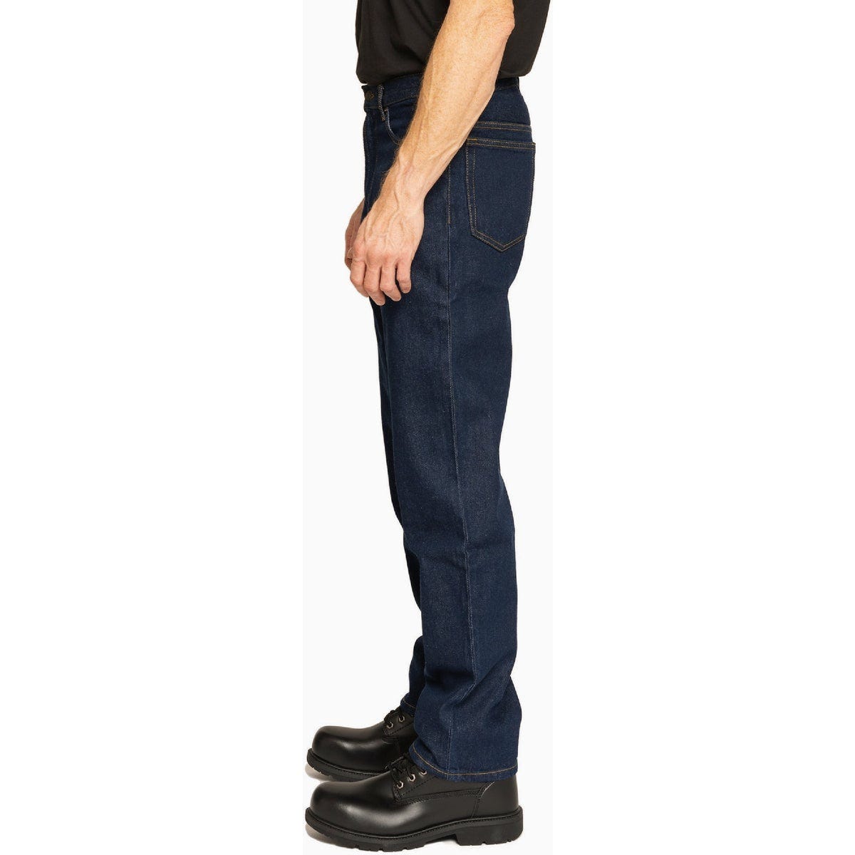 Full Blue 5-Pocket 36x30 Dark Wash Straight Leg Denim Jeans - photo 3