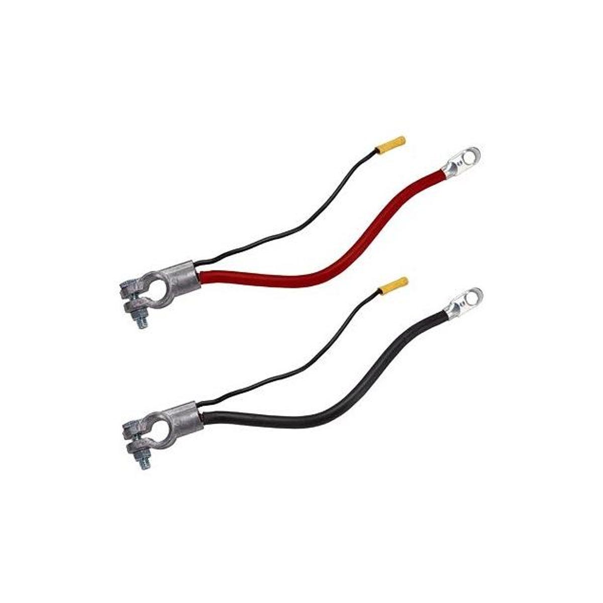 Uriah 25 In. 4 AWG Black Top Post Battery Cable