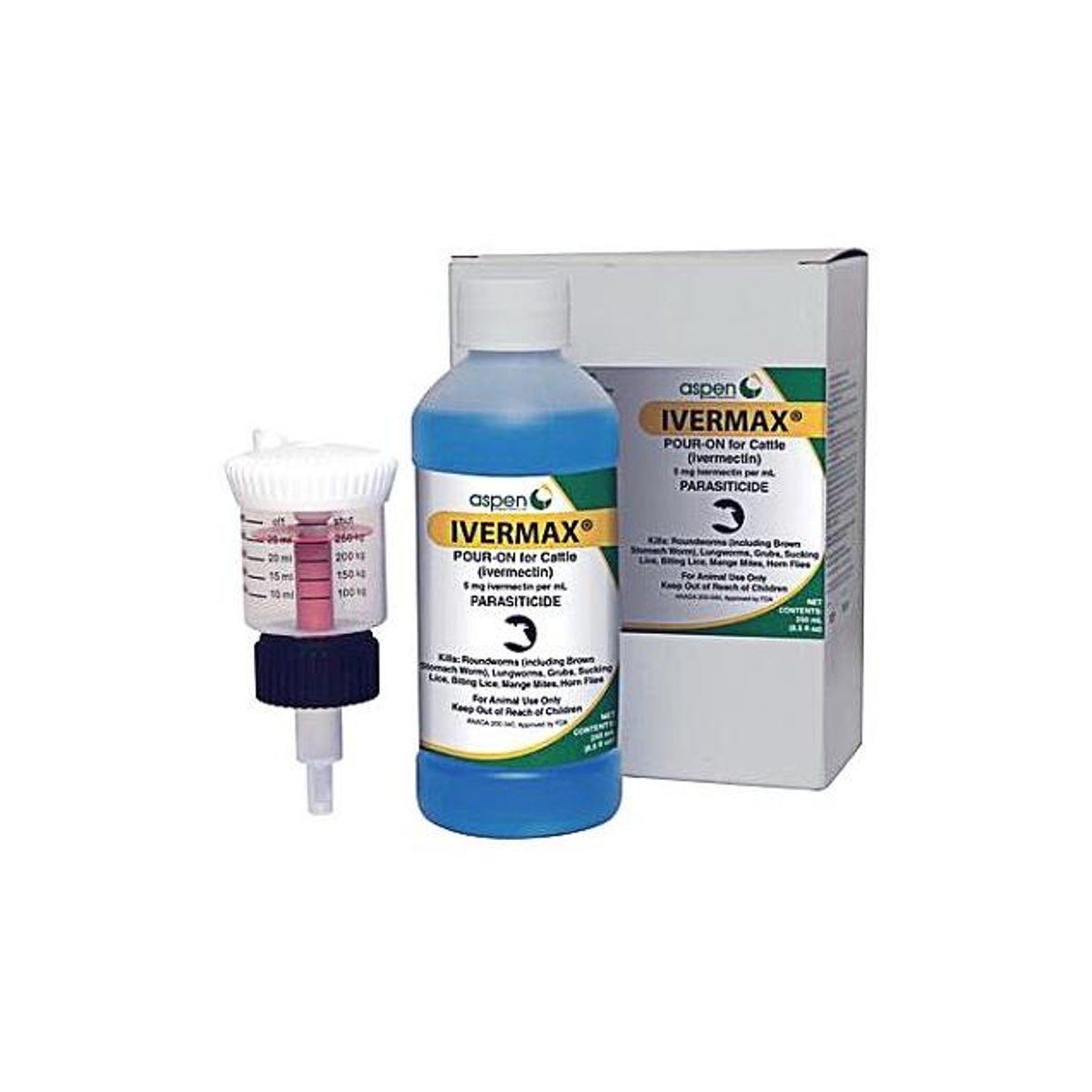 Aspen Vet 250ml Ivermax Ivermectin Pour On Parasite Control Aspen Vet 250ml Ivermax Ivermectin Pour On Parasite Control