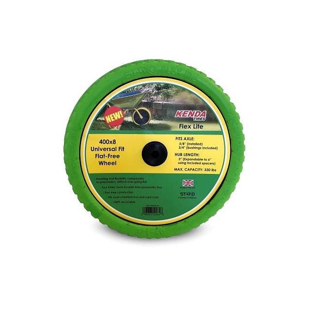 Kenda 15 In. Green Flex Lite Flat-Free Wheelbarrow Wheel - photo 2 Kenda 15 In. Green Flex Lite Flat-Free Wheelbarrow Wheel - photo 2