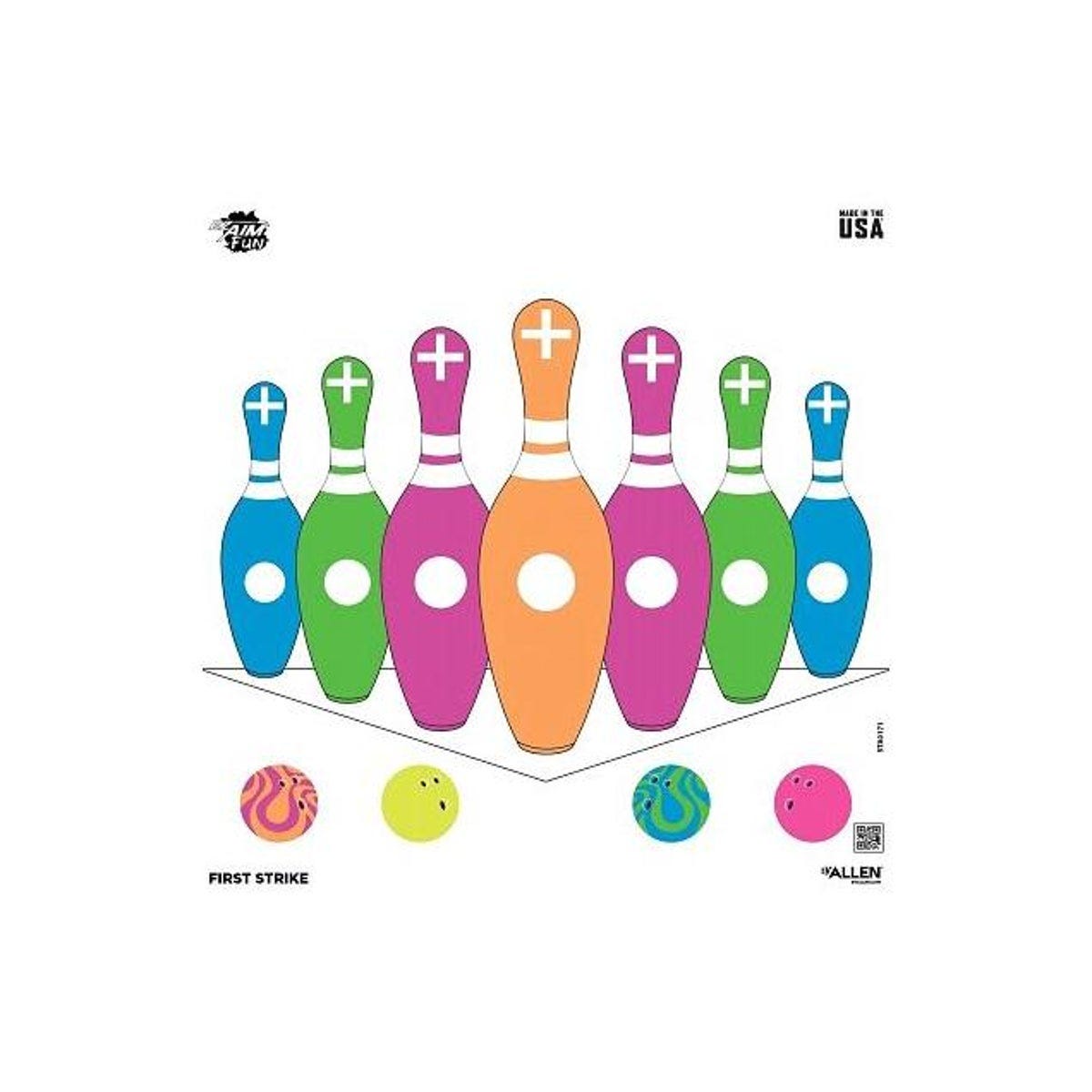 Allen 12 In. x 12 In. Self Adhesive First Strike EZ Aim Paper Shooting Target (9-Pack) Allen 12 In. x 12 In. Self Adhesive First Strike EZ Aim Paper Shooting Target (9-Pack)