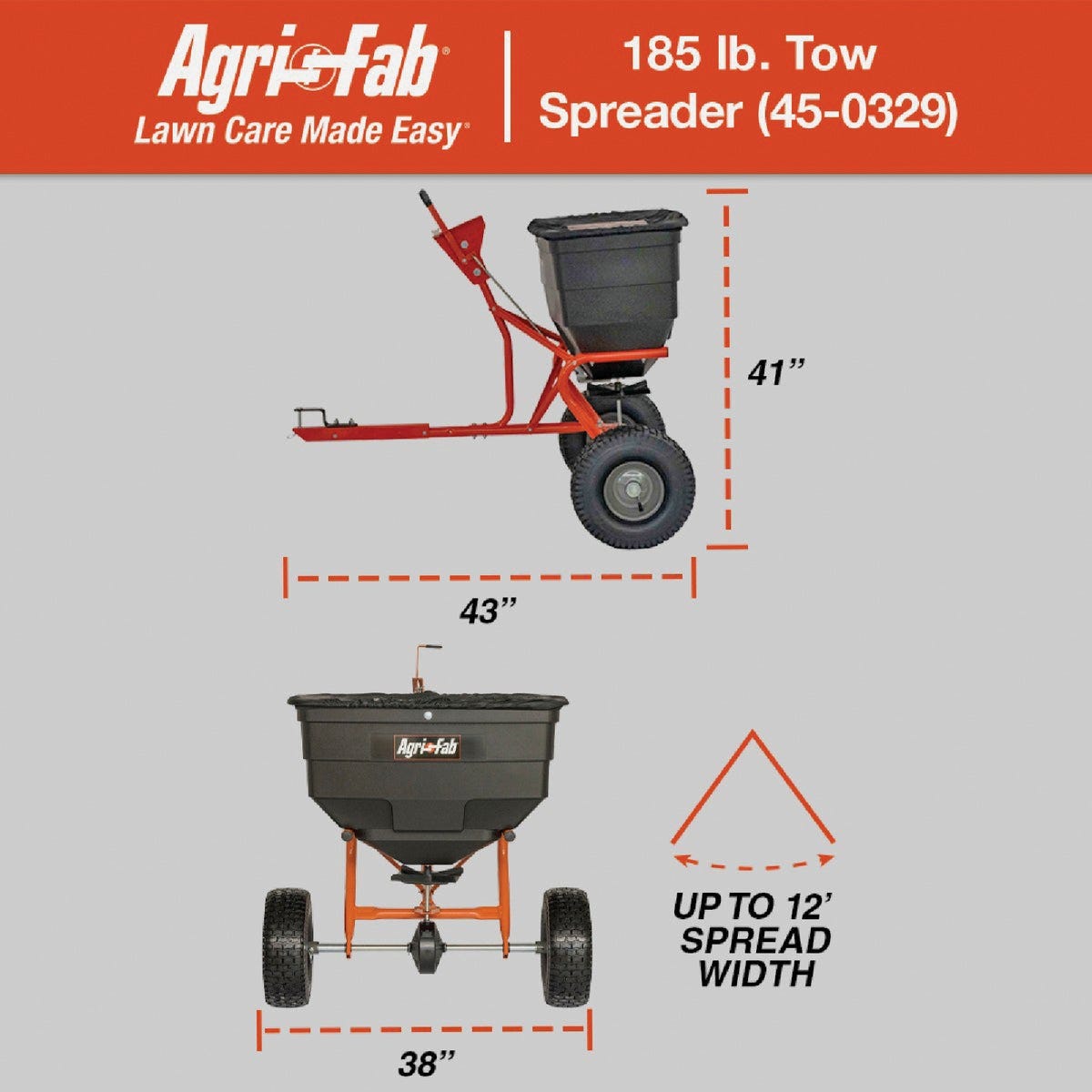 Agri-Fab 185 Lb. Tow-Behind ATV Broadcast Spreader - photo 7 Agri-Fab 185 Lb. Tow-Behind ATV Broadcast Spreader - photo 7