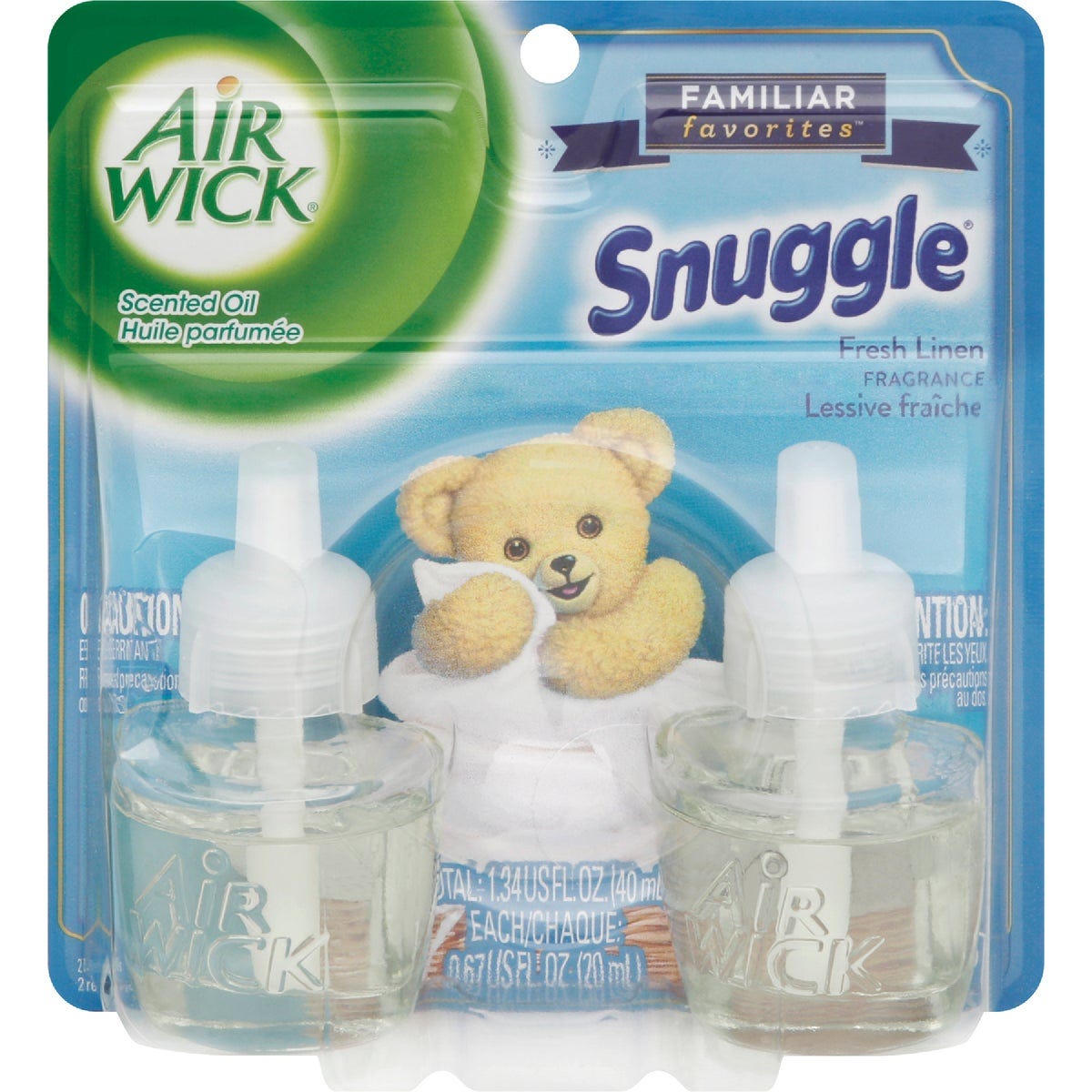 Air Wick Snuggle Fresh Linen Scented Oil Refill (2-Pack) - photo 2 Air Wick Snuggle Fresh Linen Scented Oil Refill (2-Pack) - photo 2