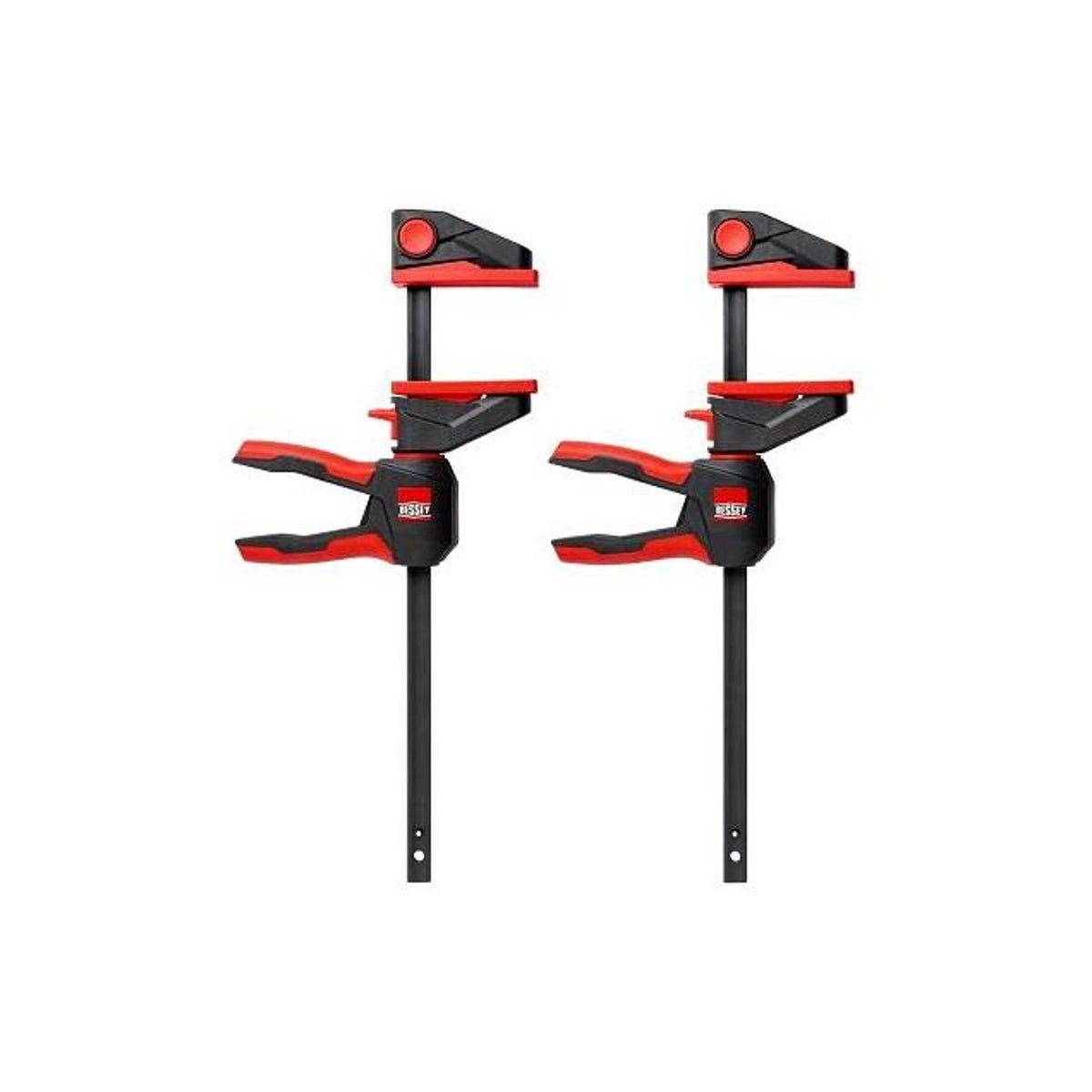Bessey 12 In. Bar Full Rotating Handle One-Hand Trigger Clamp (2-Pack)