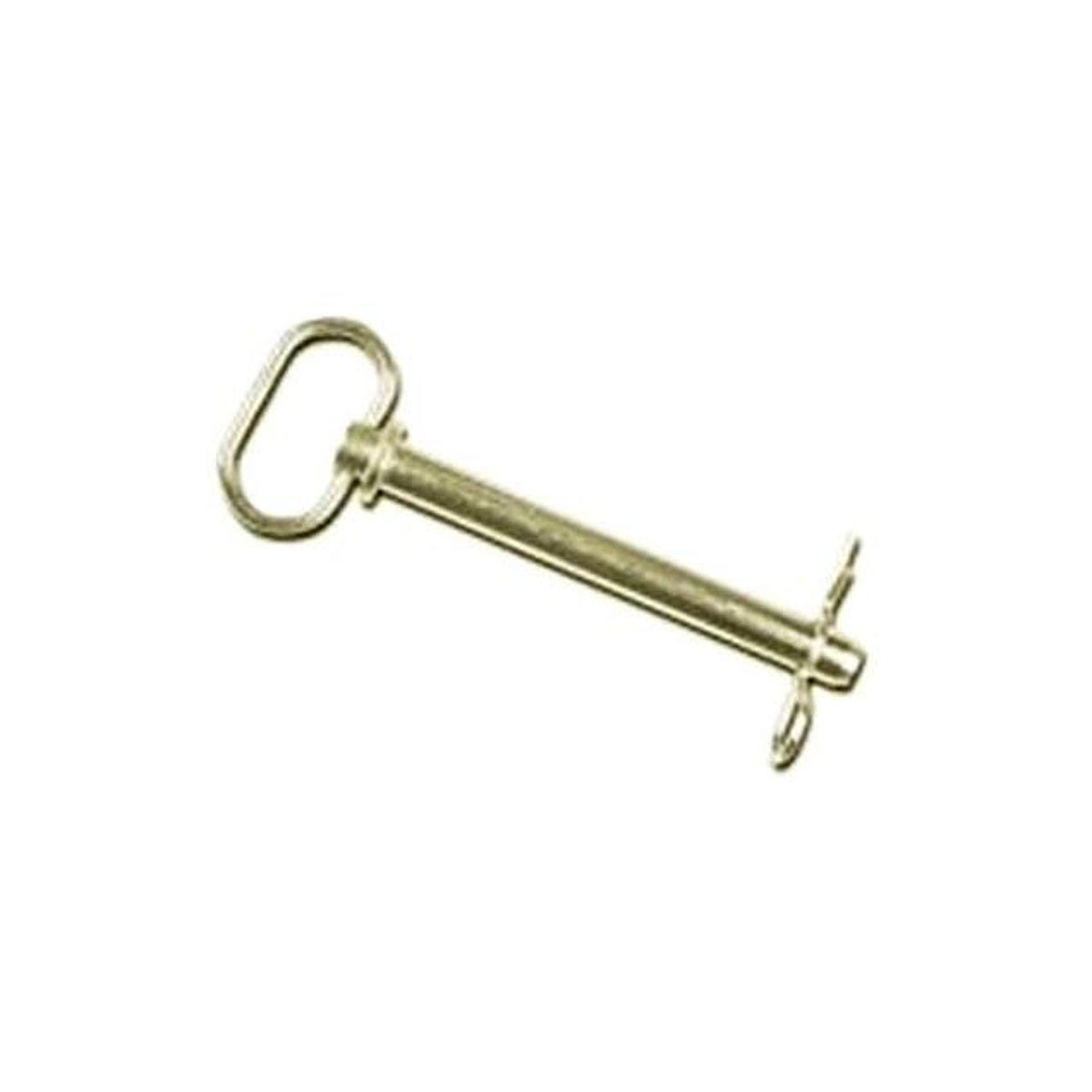 Double HH 1 In. x 6-1/4 In. Zinc-Plated Steel Hitch Pin