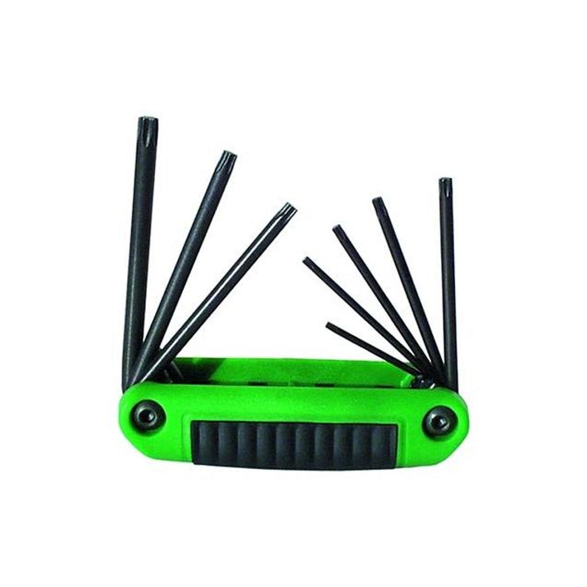 Eklind 8-Piece Ergo-Fold Fold-Up Torx Star Set