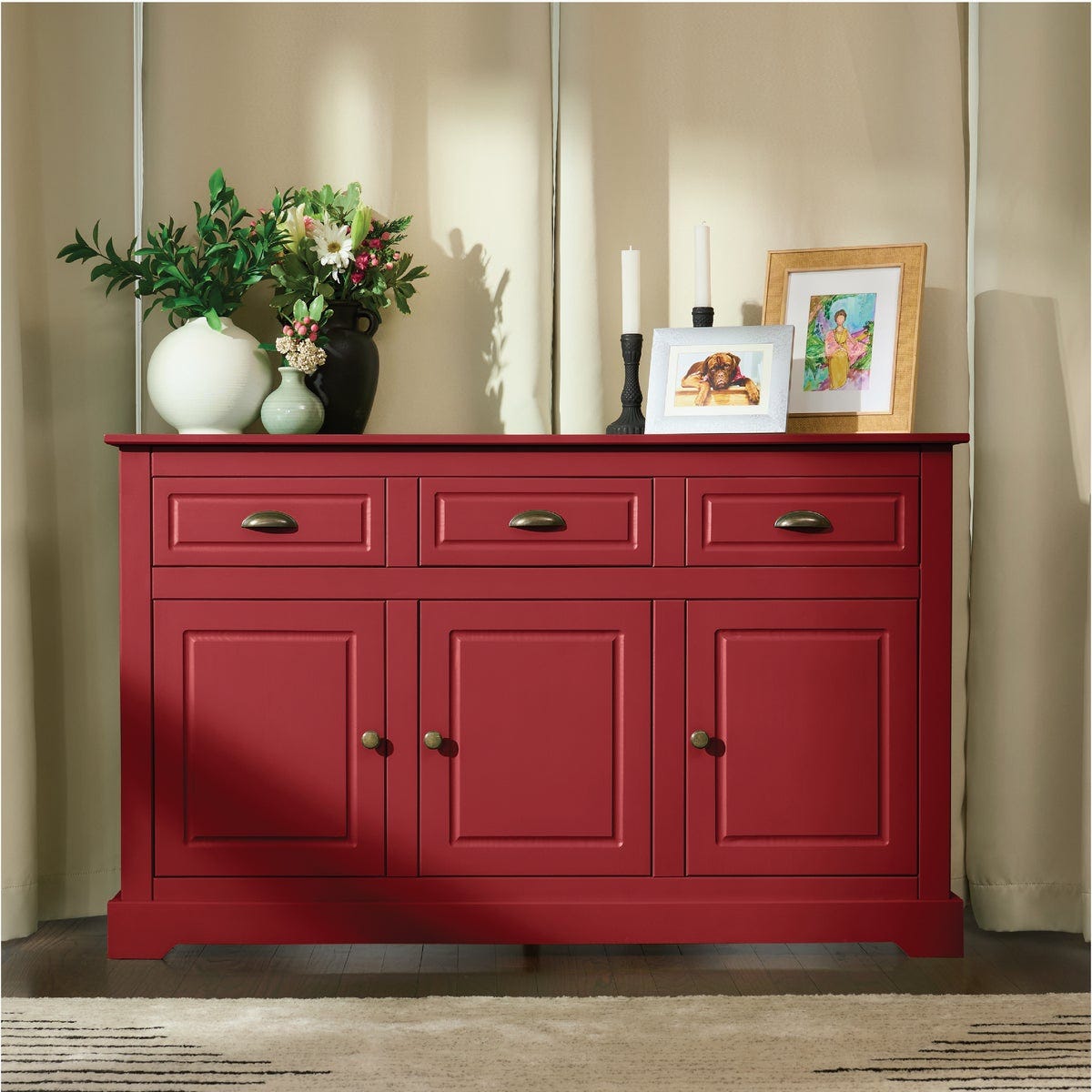 Rust-Oleum Low Odor Water-Based 11 Oz. Gloss Spray Paint, Ladybug Red - photo 6