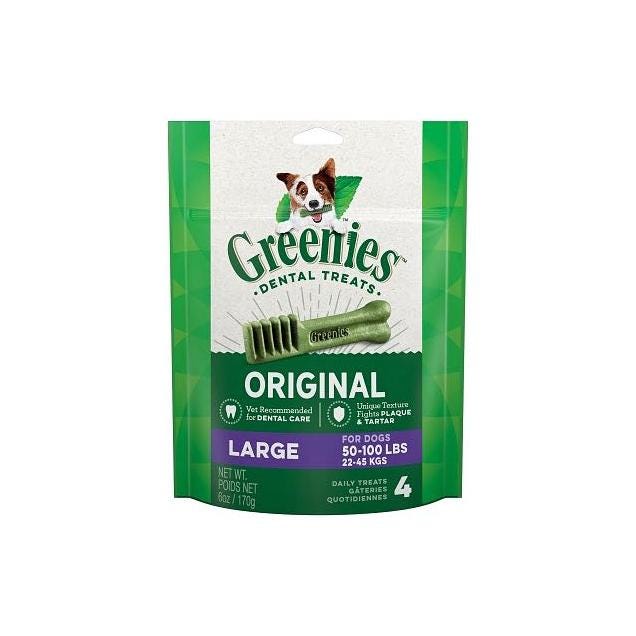 Greenies 4-Ct. Large Dental Chew Treats
