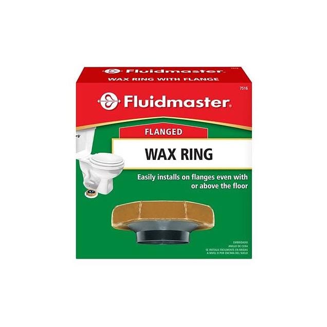 Fluidmaster Toilet Bowl Wax Ring Gasket